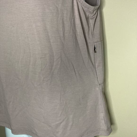 Bluffworks Threshold Cowl Neck Top Misty Mauve In Standard Fit Size S Small NWT - Picture 7 of 13